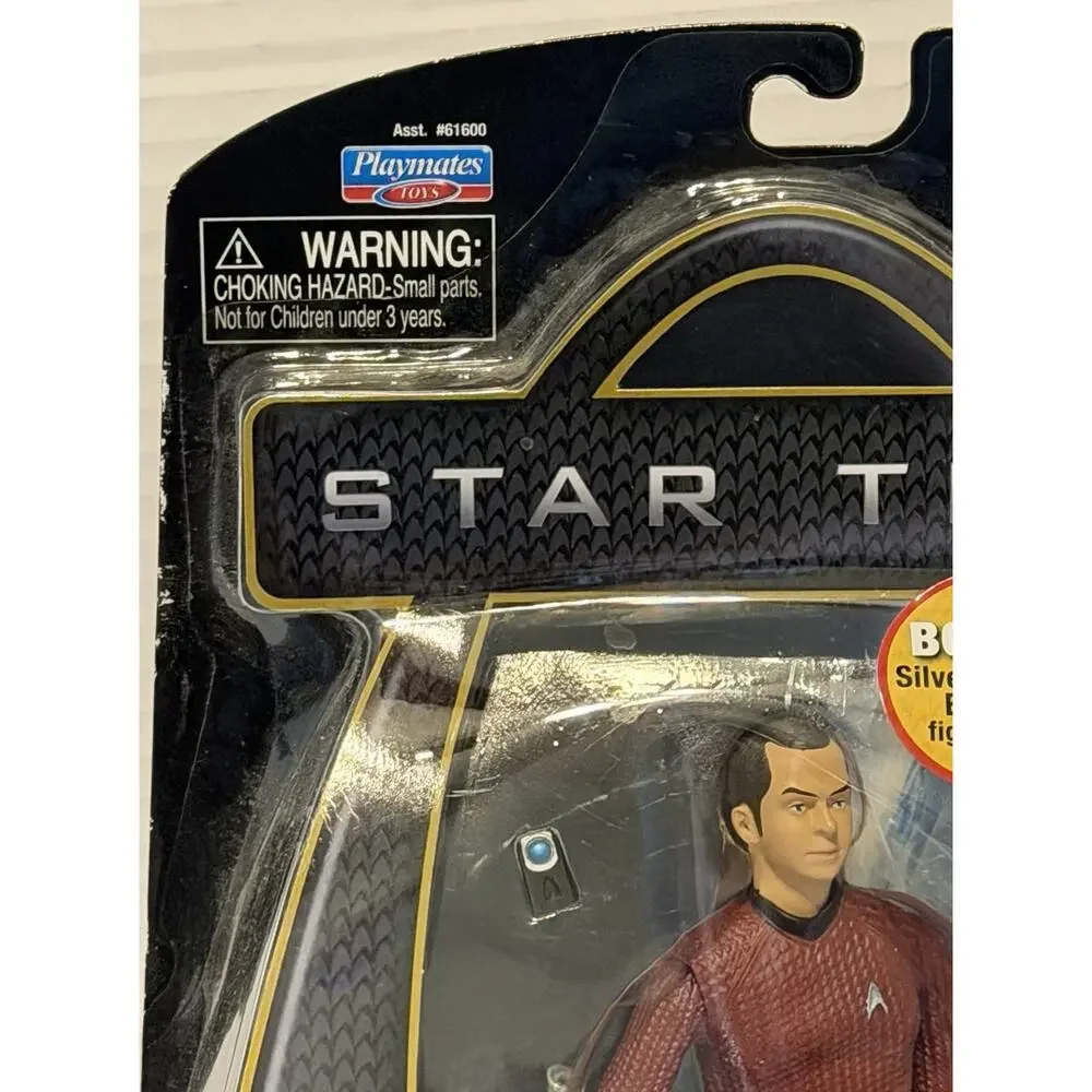 2009 Playmates Star Trek Warp Collection Scotty Action Figure & Accessories NOS